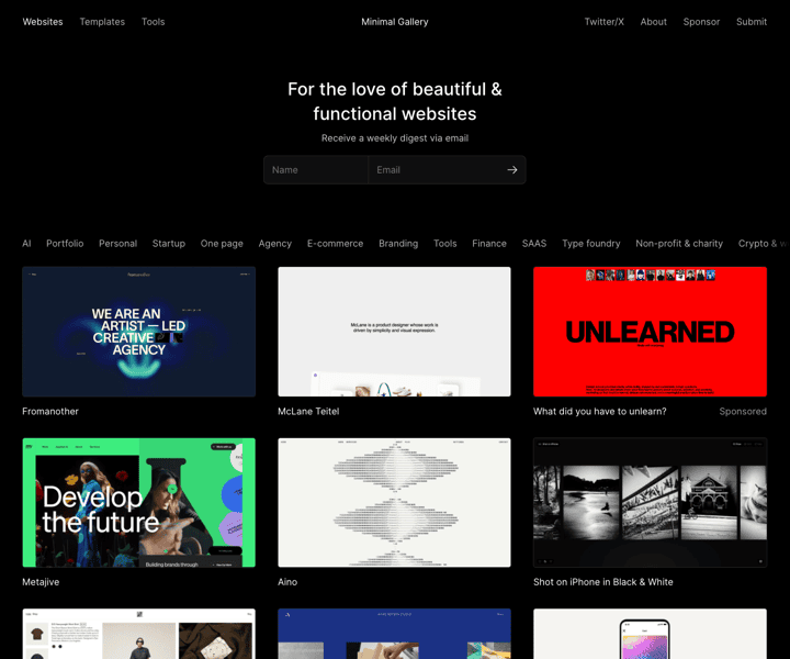 Minimal Gallery